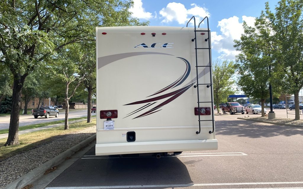 2018 Thor Ace 30.4 Motor Home Rear