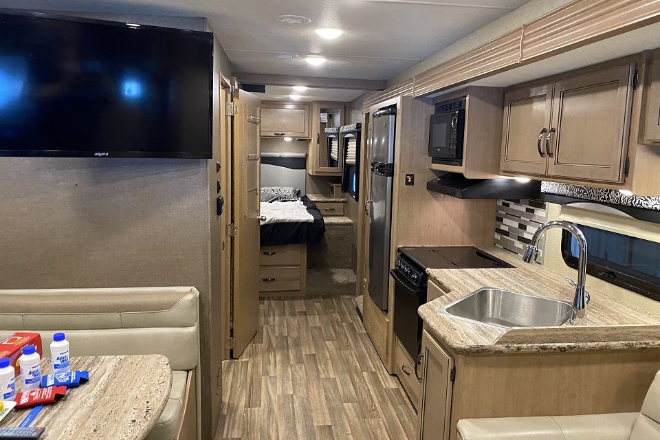 2018 Thor Ace 30.4 Interior Front to Back