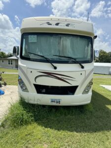 2018-Thor-ACE-Exterior-1-2024-07-25 in Space 55 at RV Park in Zephyrhills Florida